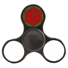 Bloom In Yule  Mandala Season Colors Finger Spinner by pepitasart