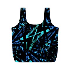 Modern Abstract Geo Print Full Print Recycle Bag (m) by dflcprintsclothing