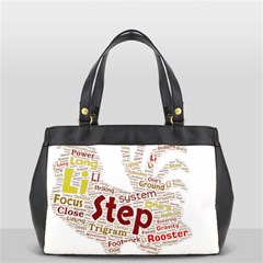 Fighting Golden Rooster  Oversize Office Handbag by Pantherworld143