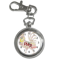 Fighting Golden Rooster  Key Chain Watches by Pantherworld143