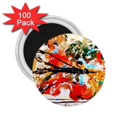 Lilies 1 7 2 25  Magnets (100 Pack)  by bestdesignintheworld