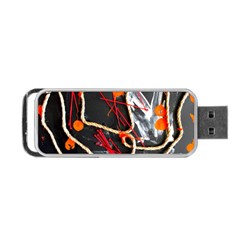 Collage 1 1 Portable Usb Flash (one Side) by bestdesignintheworld