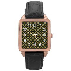 Df Joshimath Rose Gold Leather Watch  by deformigo