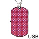 DF Magenta Rumor Dog Tag USB Flash (Two Sides) Front