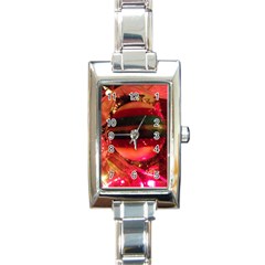 Christmas Tree  1 6 Rectangle Italian Charm Watch by bestdesignintheworld