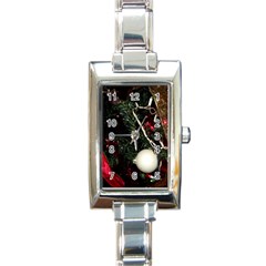 Christmas Tree  1 20 Rectangle Italian Charm Watch by bestdesignintheworld