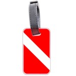 Diving flag Luggage Tag (two sides) Front