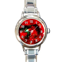 Christmas Tree  1 5 Round Italian Charm Watch by bestdesignintheworld