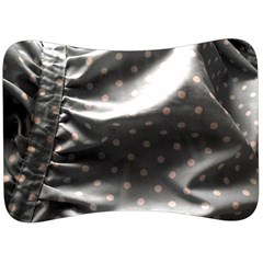 Polka Dots 1 2 Velour Seat Head Rest Cushion by bestdesignintheworld