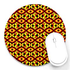 Rby-c-1-2 Round Mousepads by ArtworkByPatrick