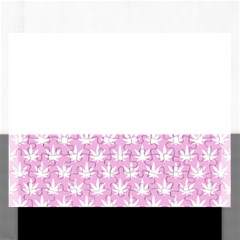 Kawaii Cannabis  Rectangular Jigsaw Puzzl by thethiiird