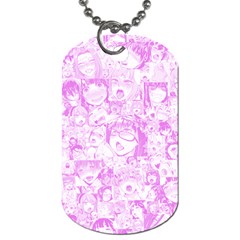 Pink Hentai  Dog Tag (two Sides) by thethiiird