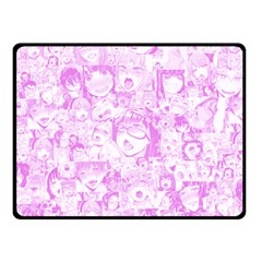 Pink Hentai  Double Sided Fleece Blanket (small)  by thethiiird