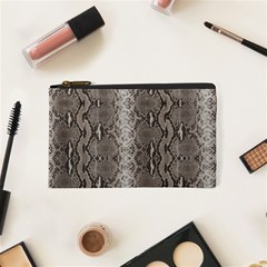 Python Snakeskin Print Cosmetic Bag (xs) by LoolyElzayat