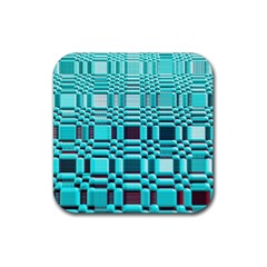 469823231 Glitch37 Rubber Coaster (square)  by ScottFreeArt