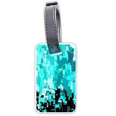 469823231 Glitch48 Luggage Tag (one Side) by ScottFreeArt