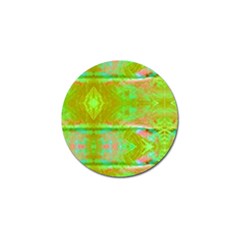 Tank Yellow  #scottfreeart N Green Purple Img 1589 Golf Ball Marker (4 Pack) by ScottFreeArt