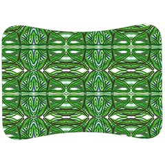 My Paint My Pallet Brocade Green Scarabs Velour Seat Head Rest Cushion by ScottFreeArt