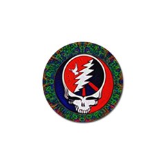 Grateful Dead Golf Ball Marker (10 Pack) by Sapixe