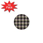 Doily Only Pattern 1  Mini Buttons (10 pack)  Front