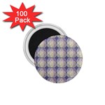 Doily Only Pattern Blue 1.75  Magnets (100 pack)  Front