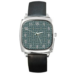 Pattern1 Square Metal Watch by Sobalvarro