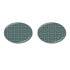 Pattern1 Cufflinks (oval) by Sobalvarro