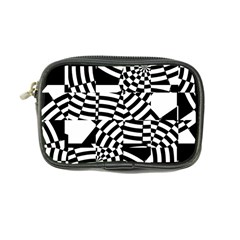 Black And White Crazy Pattern Coin Purse by Sobalvarro