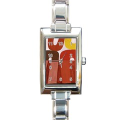 Sophie Taeuber Arp, Composition À Motifs D arceaux Ou Composition Horizontale Verticale Rectangle Italian Charm Watch by Sobalvarro