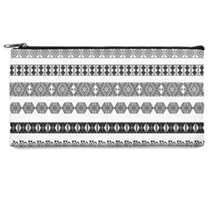 Borders Ikat Ethnic Frame Tribal Pencil Cases by Wegoenart