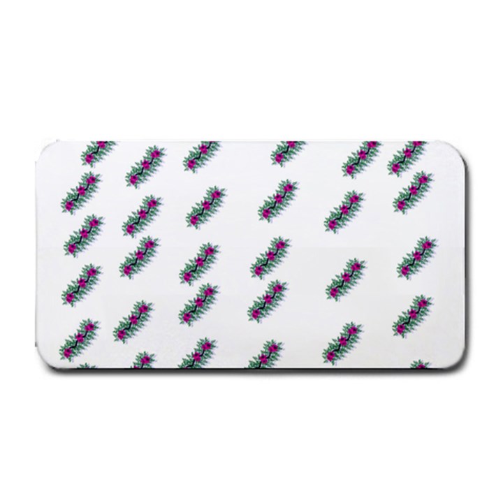 Japan Cherry Blossoms On White Medium Bar Mats