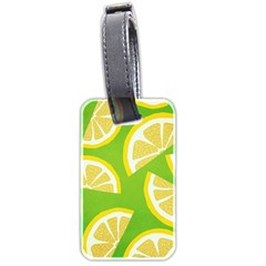 Lemon Fruit Healthy Fruits Food Luggage Tag (two Sides) by Nexatart