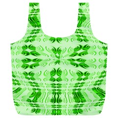 Digital Illusion Full Print Recycle Bag (xl) by Sparkle