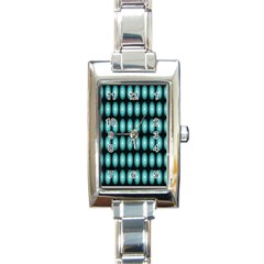 Mandala Pattern Rectangle Italian Charm Watch by Sparkle