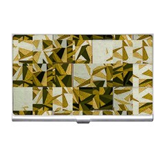 Array Random Gold Business Card Holder by Sparkle