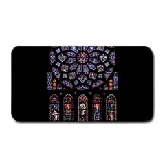 Chartres Cathedral Notre Dame De Paris Amiens Cath Stained Glass Medium Bar Mats by Wegoenart