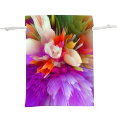 Poppy Flower  Lightweight Drawstring Pouch (xl) by Sparkle