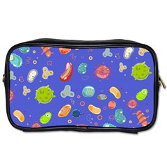 Virus Seamless Pattern Toiletries Bag (two Sides) by Vaneshart