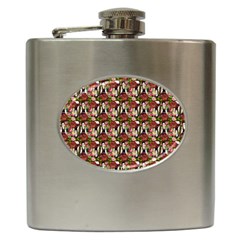 Swimmer 20s Brown Hip Flask (6 Oz) by snowwhitegirl