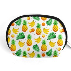 Tropical Fruits Pattern Accessory Pouch (medium) by Vaneshart