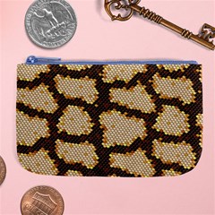 Python Skin Seamless Background Vector Graphic Art Large Coin Purse by Vaneshart