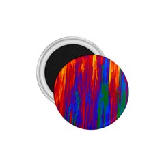 Gay Pride Rainbow Vertical Paint Strokes 1 75  Magnets by VernenInk