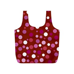 Lesbian Pride Flag Scattered Polka Dots Full Print Recycle Bag (s) by VernenInk