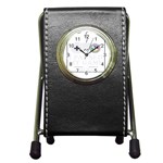 Ipaused2 Pen Holder Desk Clock Front