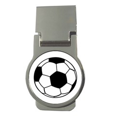 Soccer Lovers Gift Money Clips (round)  by ChezDeesTees