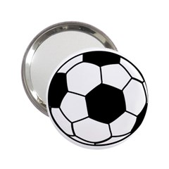 Soccer Lovers Gift 2 25  Handbag Mirrors by ChezDeesTees