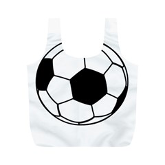 Soccer Lovers Gift Full Print Recycle Bag (m) by ChezDeesTees