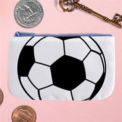 Soccer Lovers Gift Large Coin Purse by ChezDeesTees