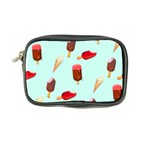 Ice Cream pattern, light blue background Coin Purse Front