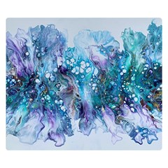 Sea Anemone  Double Sided Flano Blanket (small)  by CKArtCreations